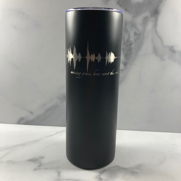 Amazing Grace, How Sweet The Sound Soundwave 20oz Tumbler - Picture 1 of 5